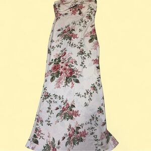 Princess Polly Cream Floral Dress